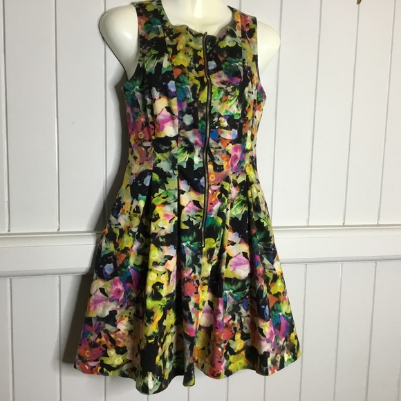 Party Dress “Portmans” size 10 multi colour - Picture 4 of 8